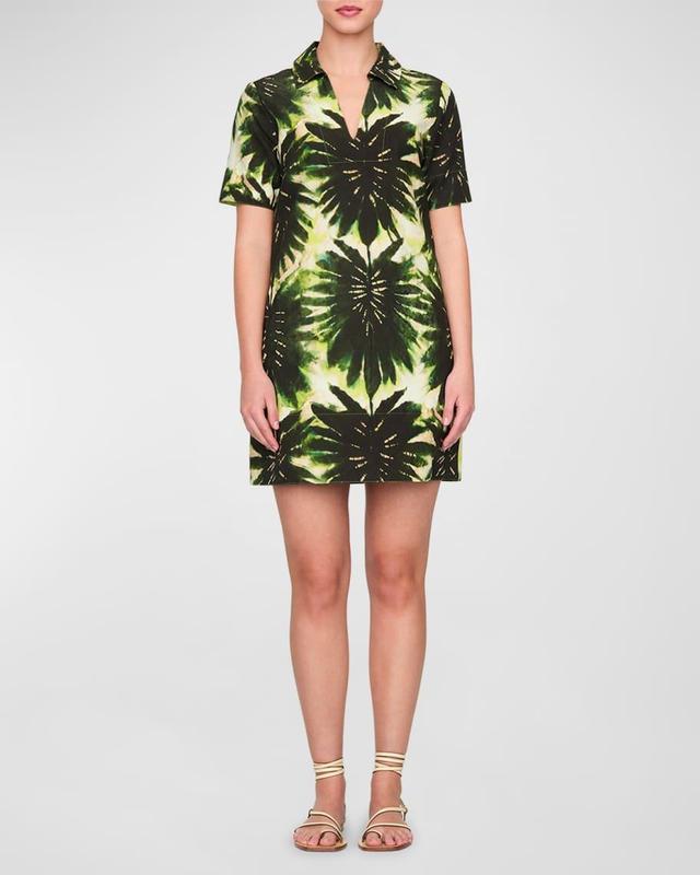 Dede Botanical-Print Mini Shirtdress Product Image