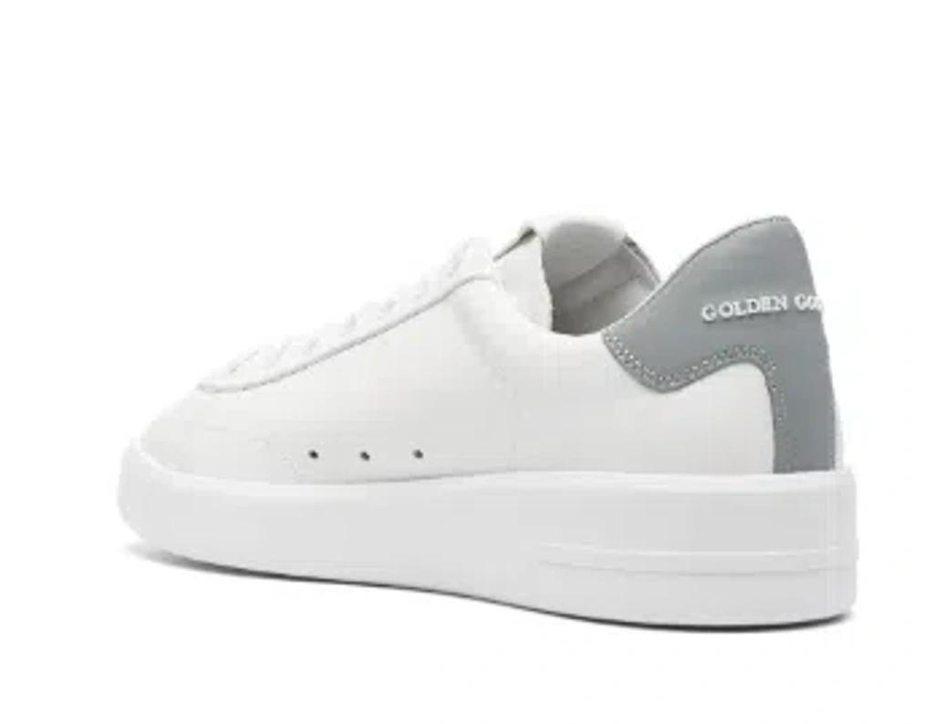 GOLDEN GOOSE Sneakers In White/silver/blue Product Image