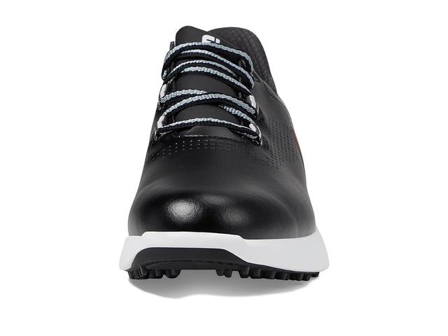 FootJoy FJ Fuel Golf Shoes (Black/Grey/Red) Men's Shoes Product Image