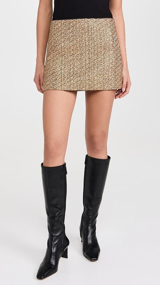 alice + olivia Rubi Low Rise Micro Skirt | Shopbop Product Image