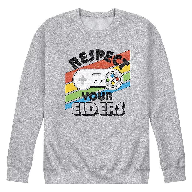 Mens Respect Your Elders Fleece Sweatshirt Product Image