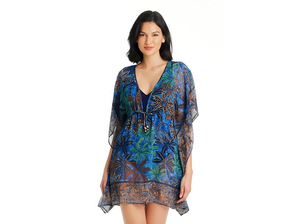 Bleu Rod Beattie By The Sea Caftan (Navy Multi) Women's Clothing Product Image