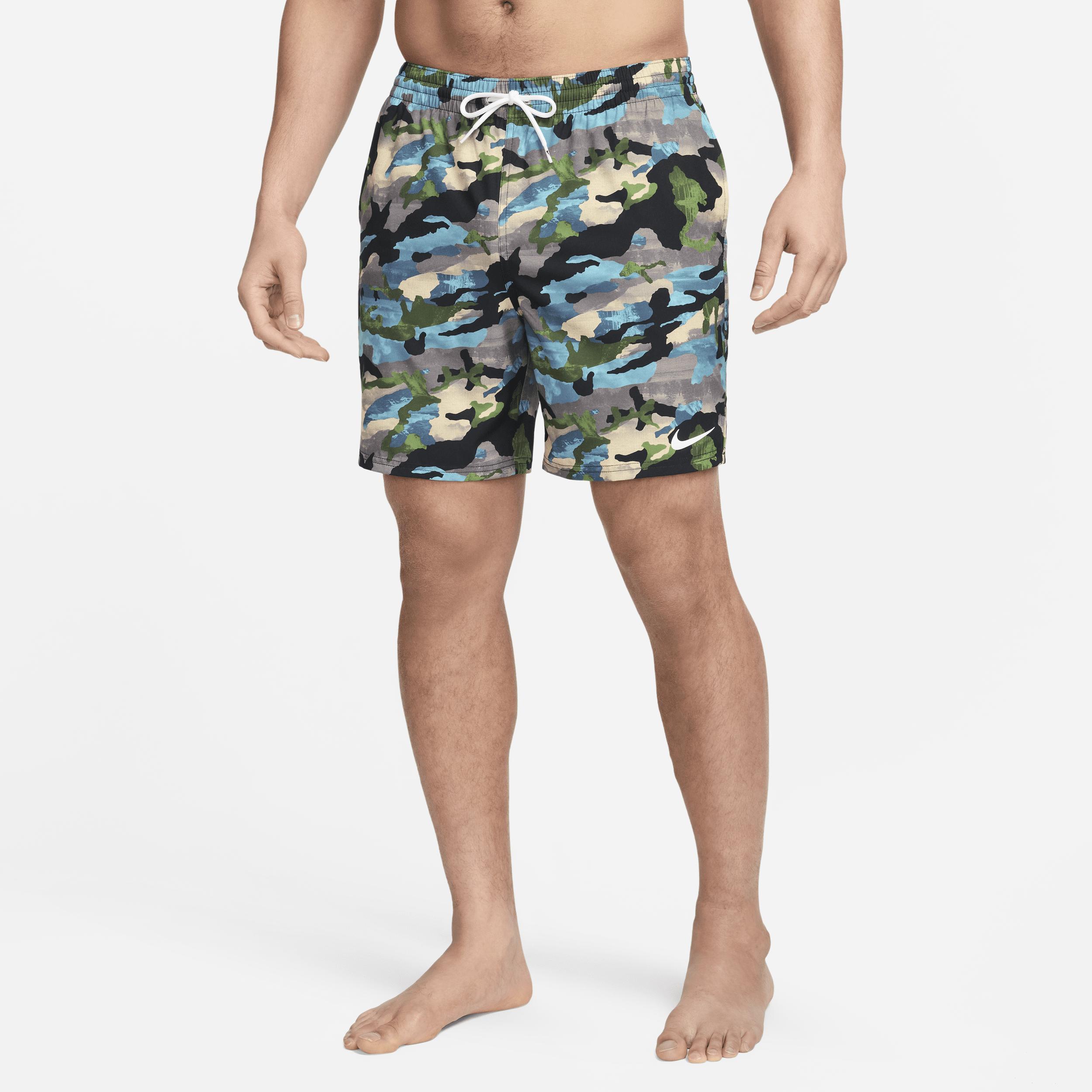 Nike Men's Swim Classic Camo 7" Volley Shorts Product Image