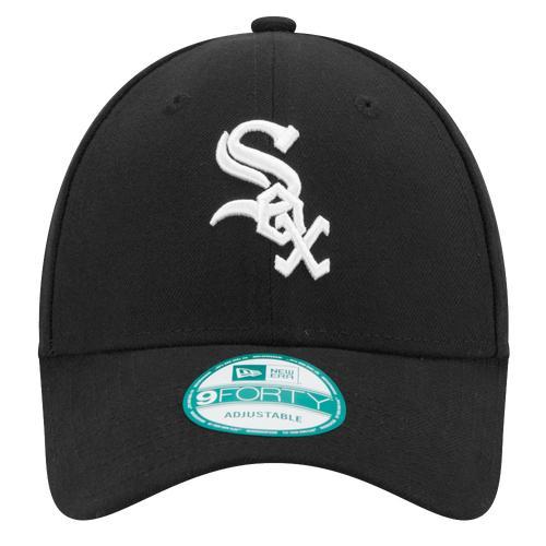 New Era Mens New Era White Sox 9Forty The League Adjustable Cap - Mens Black/White Product Image