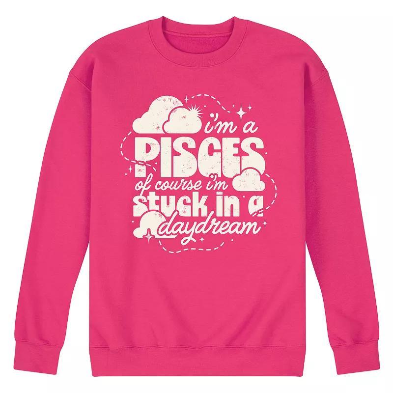 Mens Im A Pisces Daydream Fleece Sweatshirt Product Image