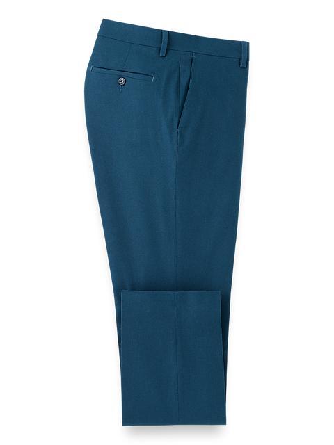 Linen / Cotton Pants - Navy Product Image