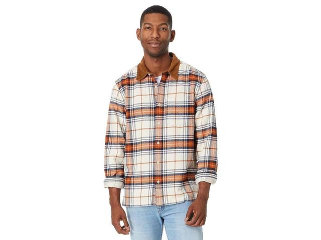 Madewell Corduroy-Collar Easy Shirt-Jacket (Camping Plaid) Men's Clothing Product Image