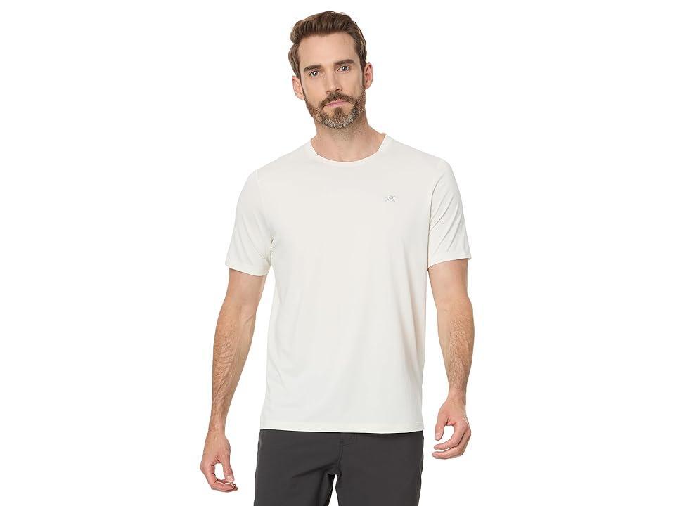 Arc'teryx Cormac Crew Short Sleeve (Arctic Silk Heather II 1) Men's Clothing Product Image