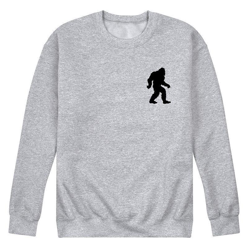 Mens Sasquatch Silhouette Graphic Fleece Product Image