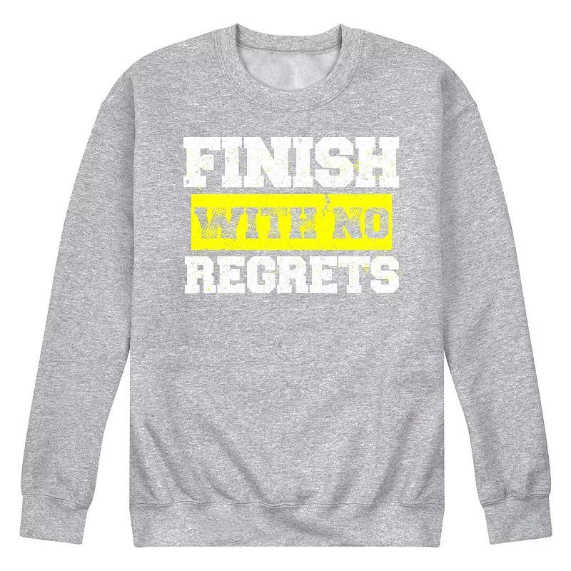 Mens No Regrets Fleece Sweatshirt Product Image