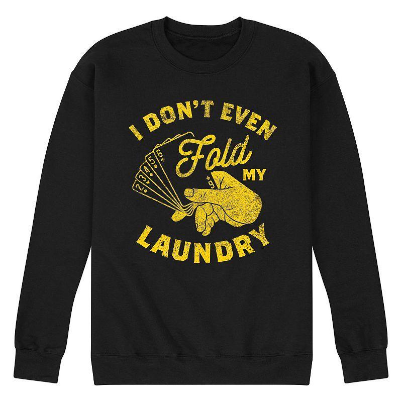 Mens I Dont Even Fold My Laundry Sweatshirt Product Image