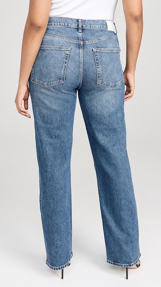 EB Denim High Rise Straight Jeans | Shopbop Product Image