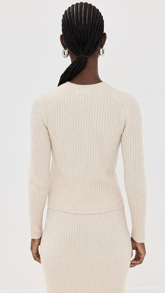 CO Ruched Knit Top | Shopbop Product Image