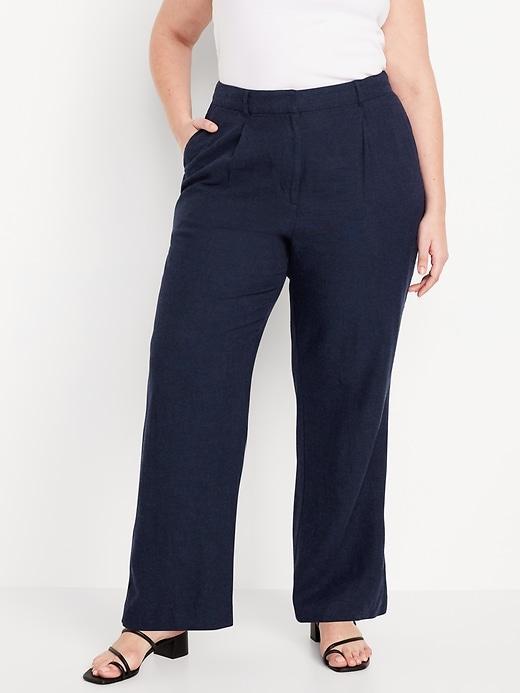 Extra High-Waisted Wide-Leg Taylor Pants Product Image