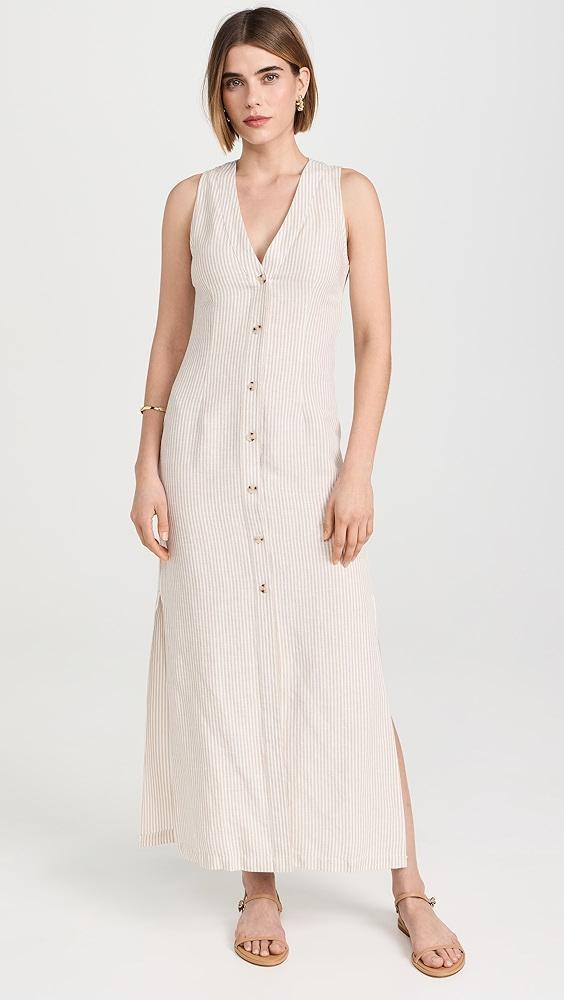 Onia Air Linen Button Down Maxi Dress | Shopbop Product Image