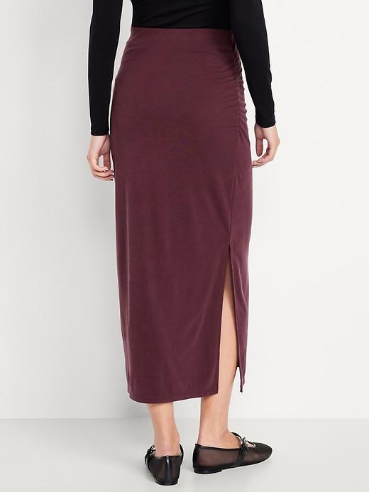 Ribbed Maxi Skirt Product Image