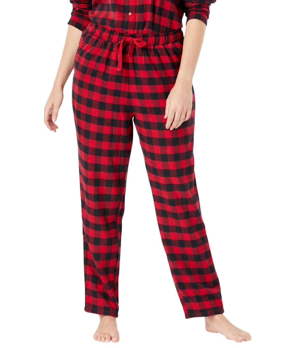 Dreams & Co. Womens Cotton Flannel Pants product image