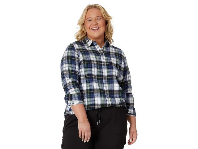 L.L.Bean Plus Size Scotch Plaid Shirt (Vintage Tartan) Women's Clothing Product Image