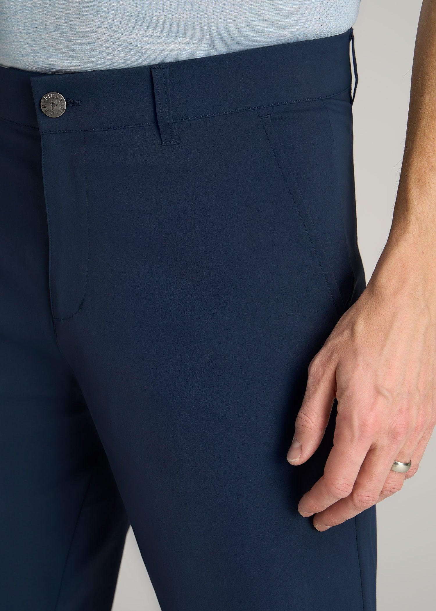 Traveler Chino Shorts for Tall Men in Marine Navy Product Image