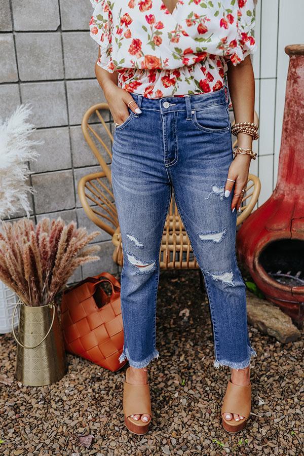 The Walton High Waist Distressed Jean Product Image