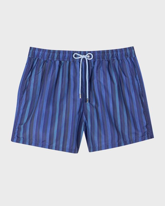 Mens Paint Stripe Swim Trunks Product Image