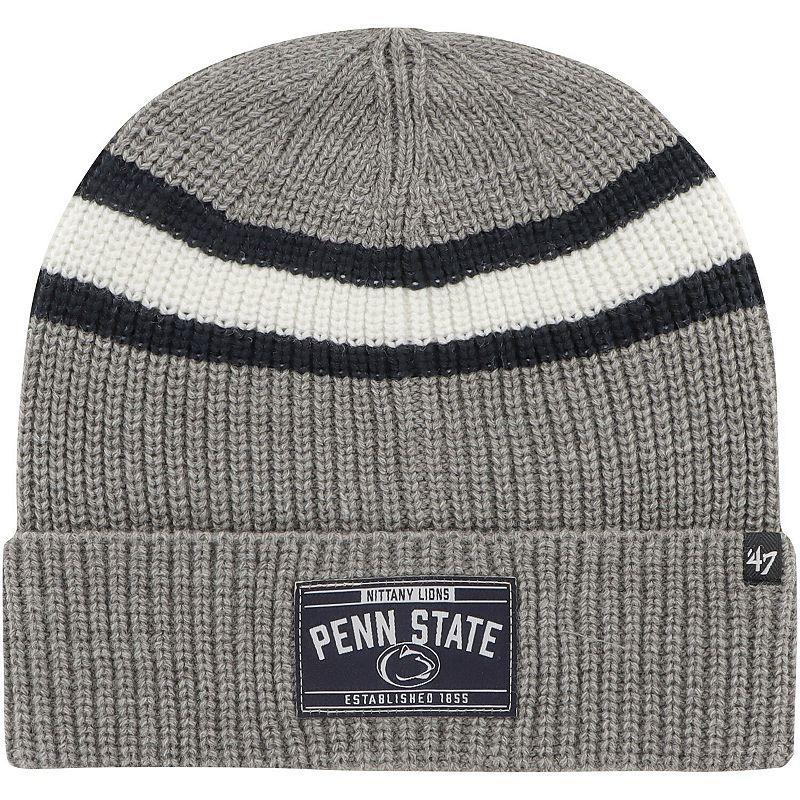 Mens 47 Charcoal Penn State Nittany Lions Penobscot Cuffed Knit Hat Product Image