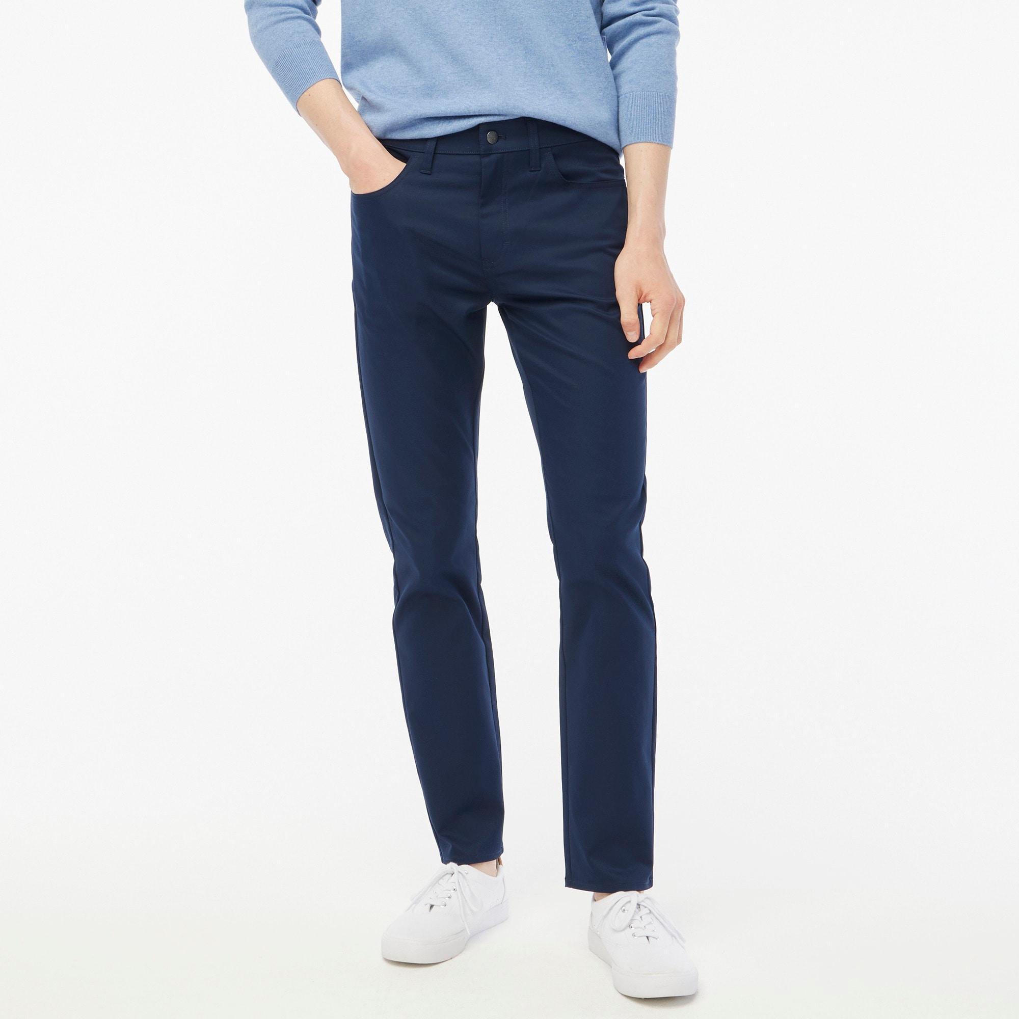 Slim-fit five-pocket tech pant Product Image