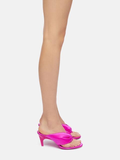 ''Rem'' fuchsia thong sandal Product Image