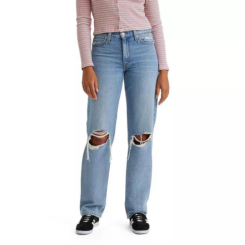 Levis Womens Mid Rise Cotton 94 Baggy Jeans Product Image