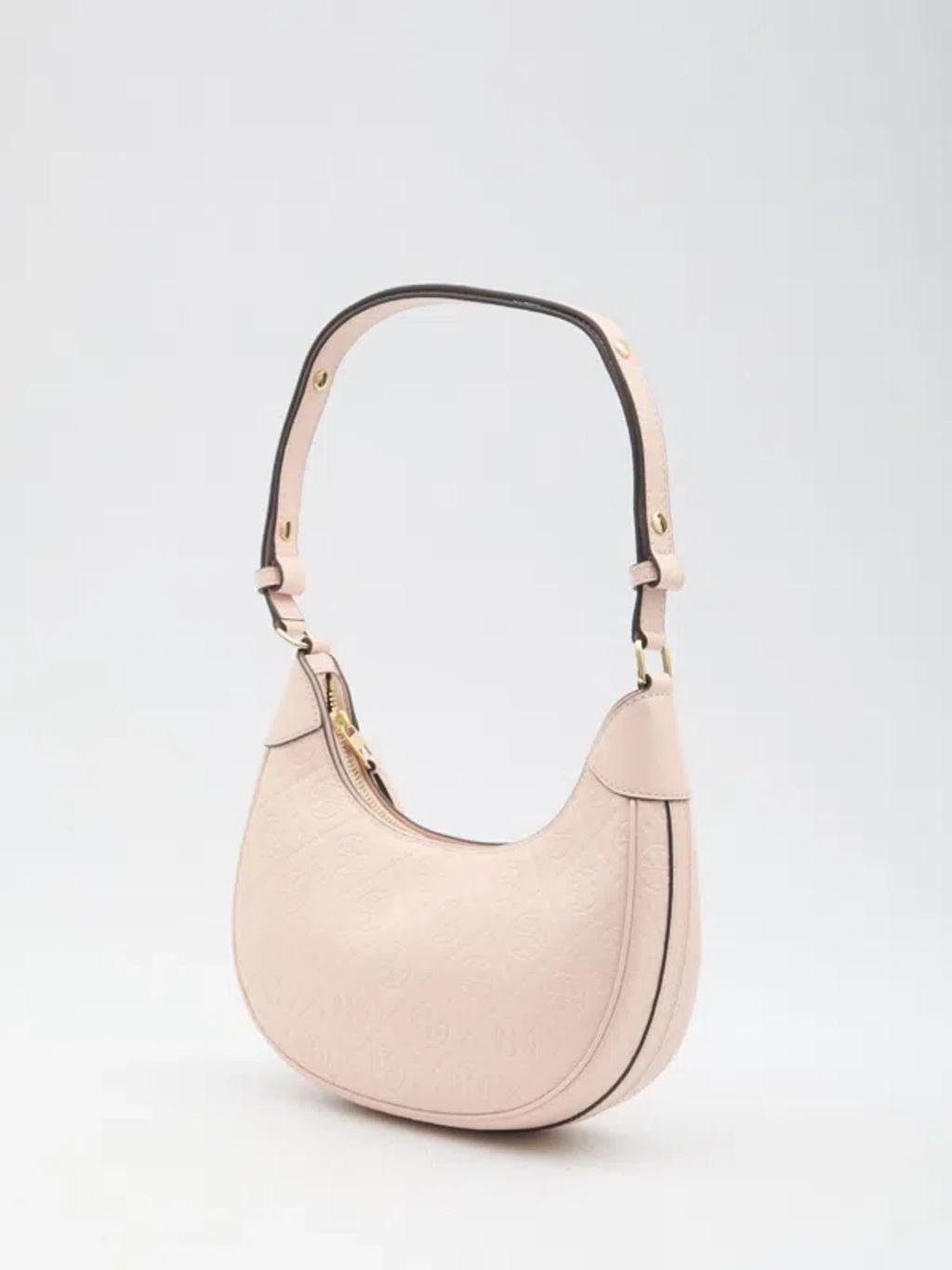 TORY BURCH T Monogram Crescent Bag In Pink Product Image