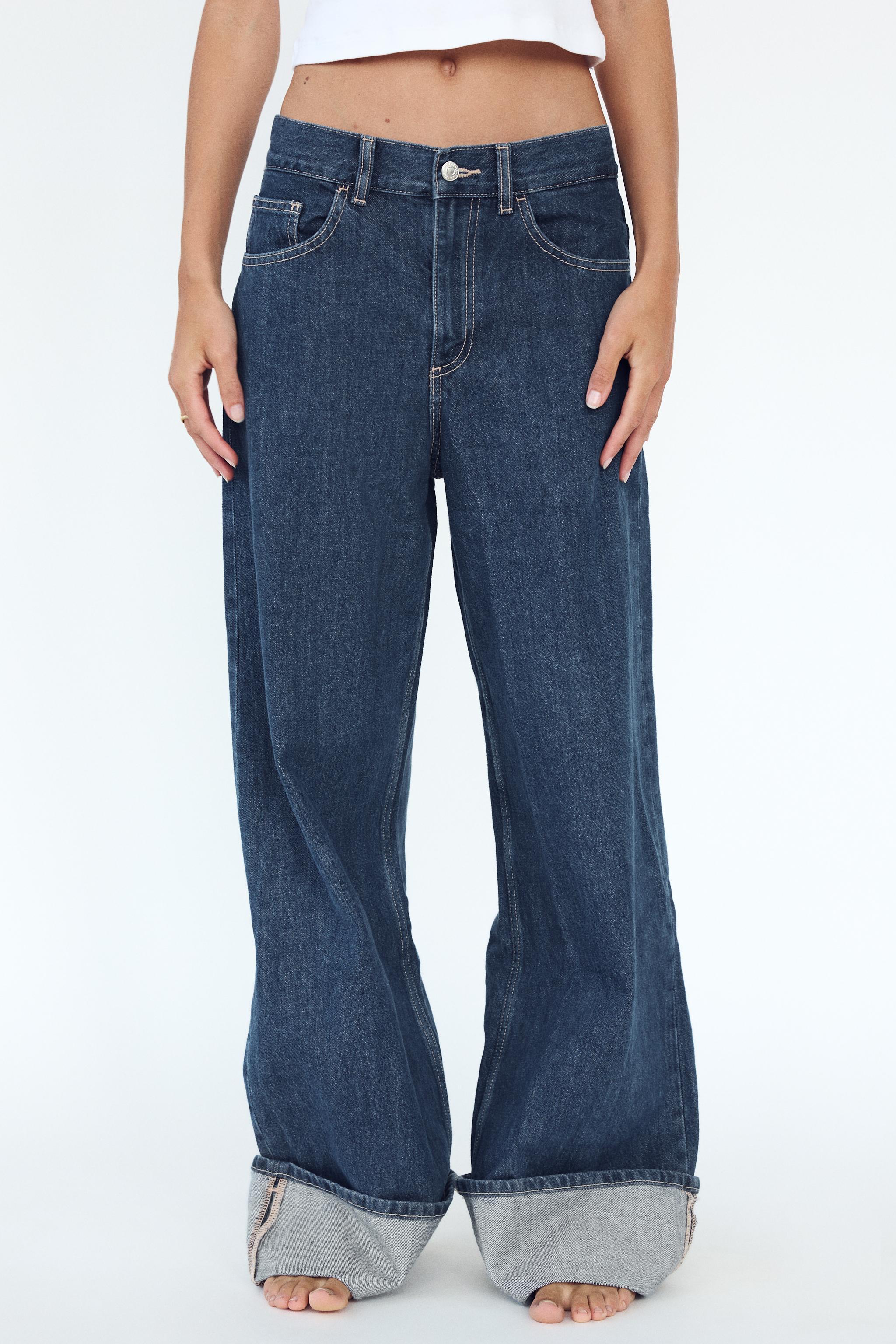 TRF HIGH RISE WIDE LEG JEANS Product Image