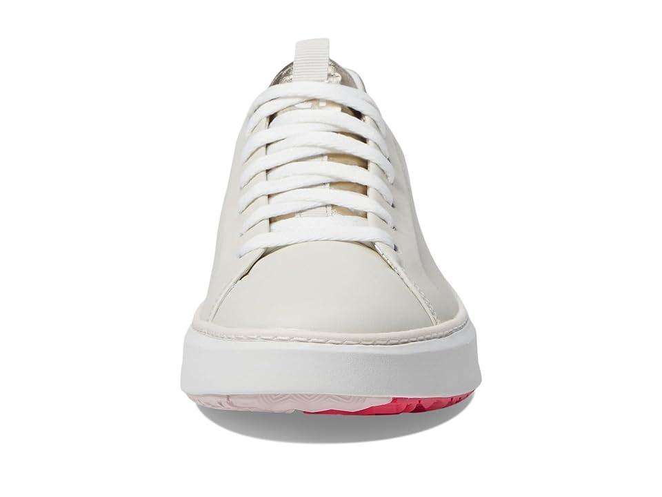 Cole Haan GrandPro TopSpin Golf (Silver Birch/Carinaria/Optic White) Women's Shoes Product Image