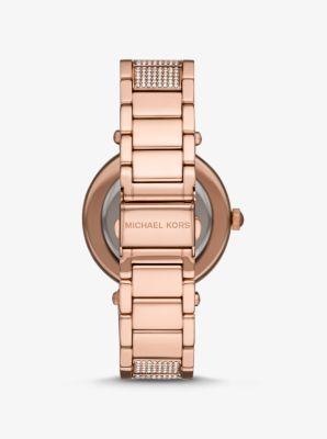 Oversized Pavé Logo -Tone Watch Product Image