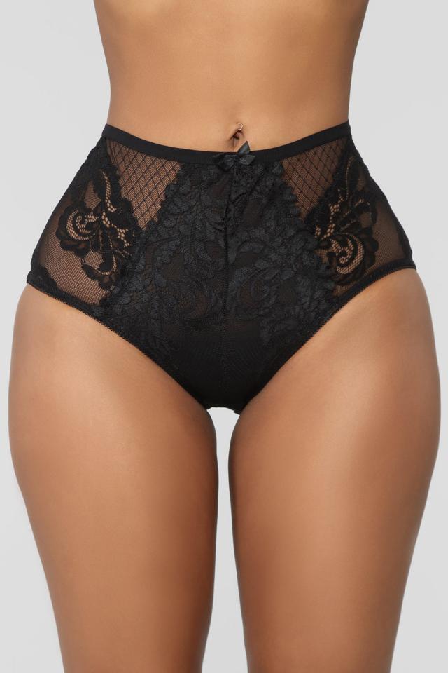 Do Me A Favor Panty - Black Product Image