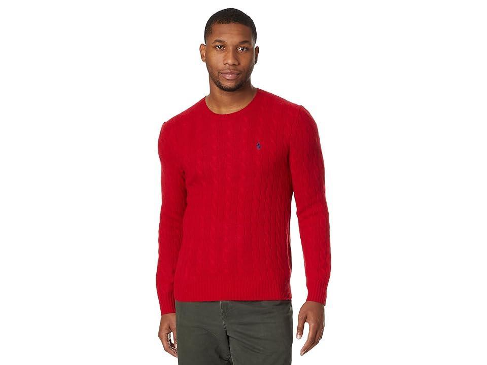 Polo Ralph Lauren Cable-Knit Wool-Cashmere Sweater (Park Ave ) Men's Sweater Product Image