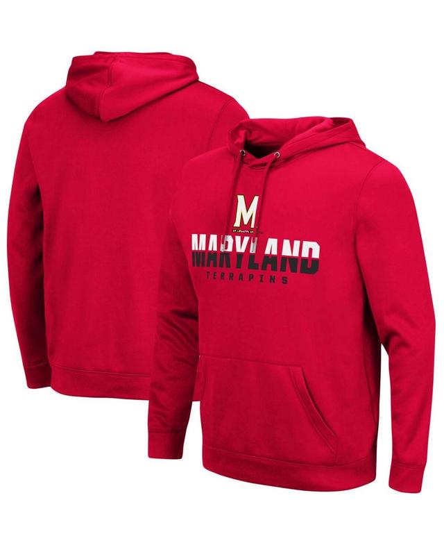 Colosseum Mens Maryland Terrapins Lantern Pullover Hoodie Product Image