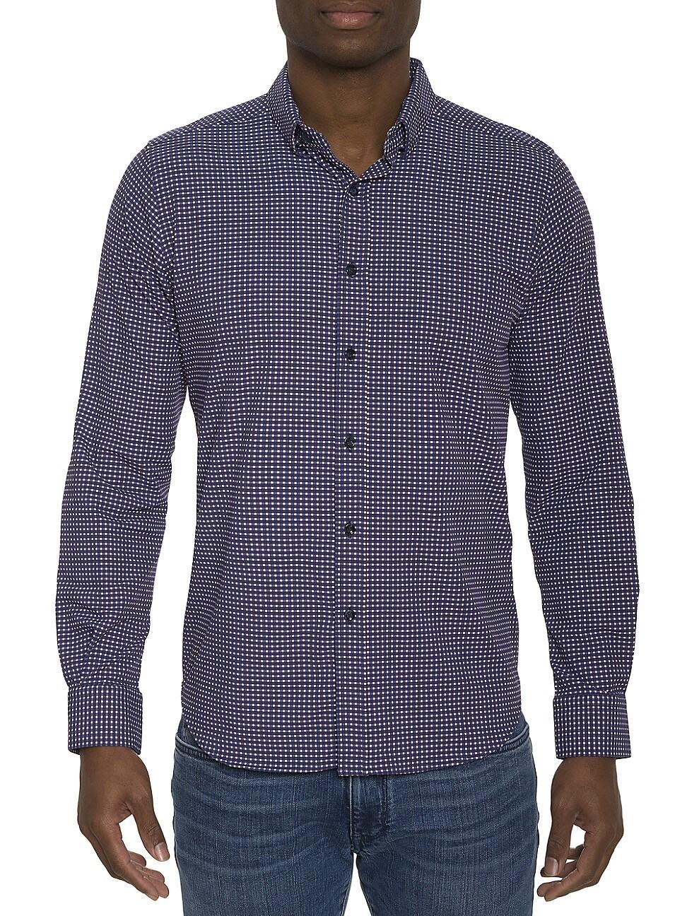 Mens Lonardo Woven Button-Up Shirt Product Image