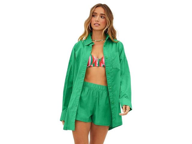 Beach Riot Alexa Top Cover-Up (Island ) Women's Swimwear Product Image