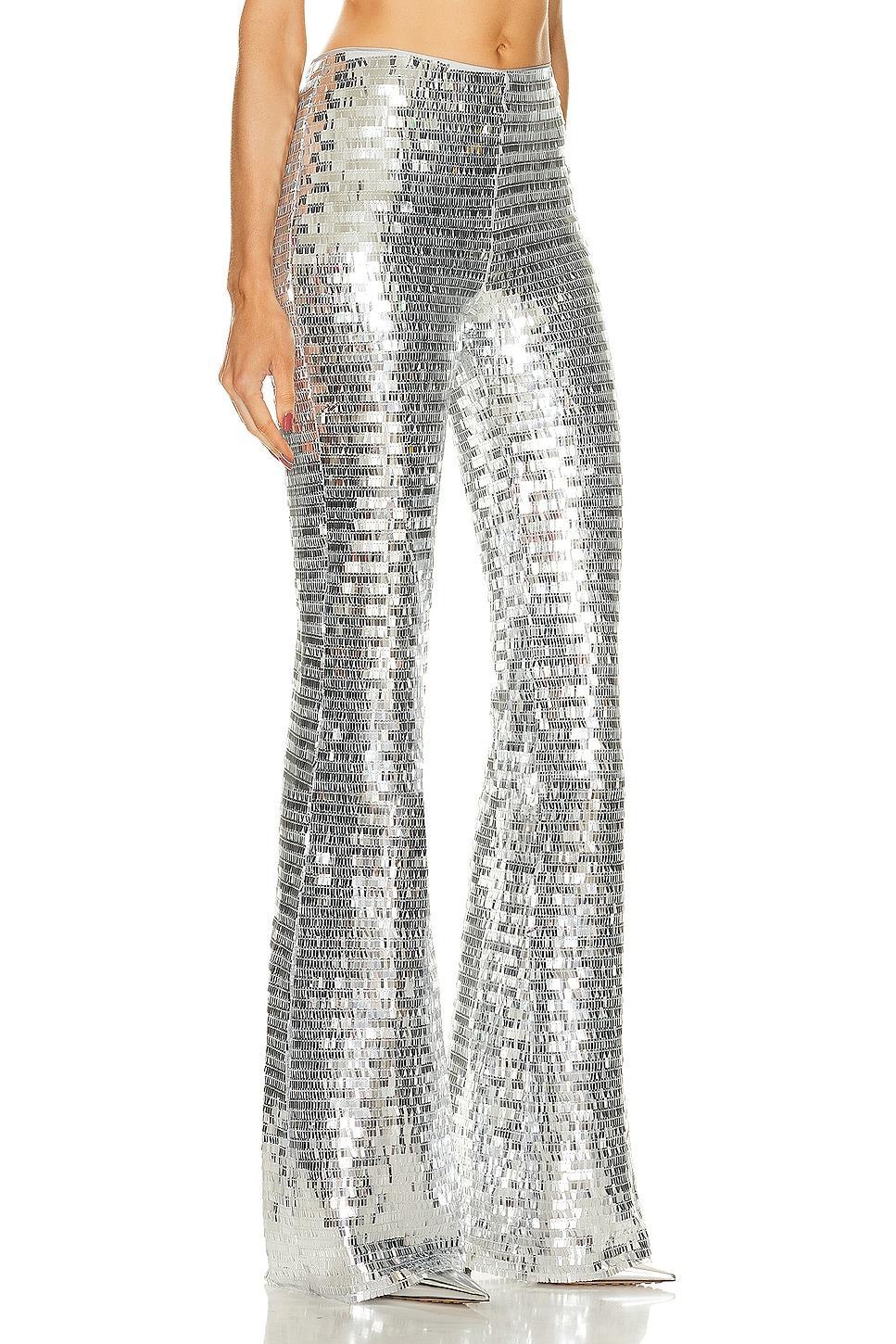 Simon Miller Sequin Robo Pant Metallic Silver. (also in ). Product Image