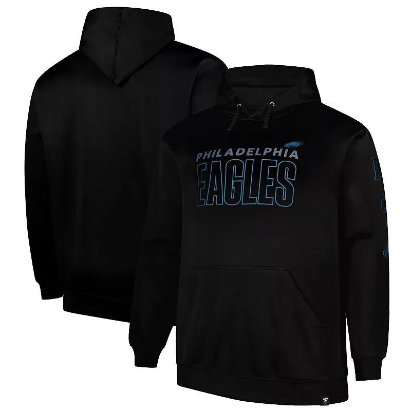 Mens Fanatics Philadelphia Eagles Big & Tall Fleece Pullover Hoodie Product Image