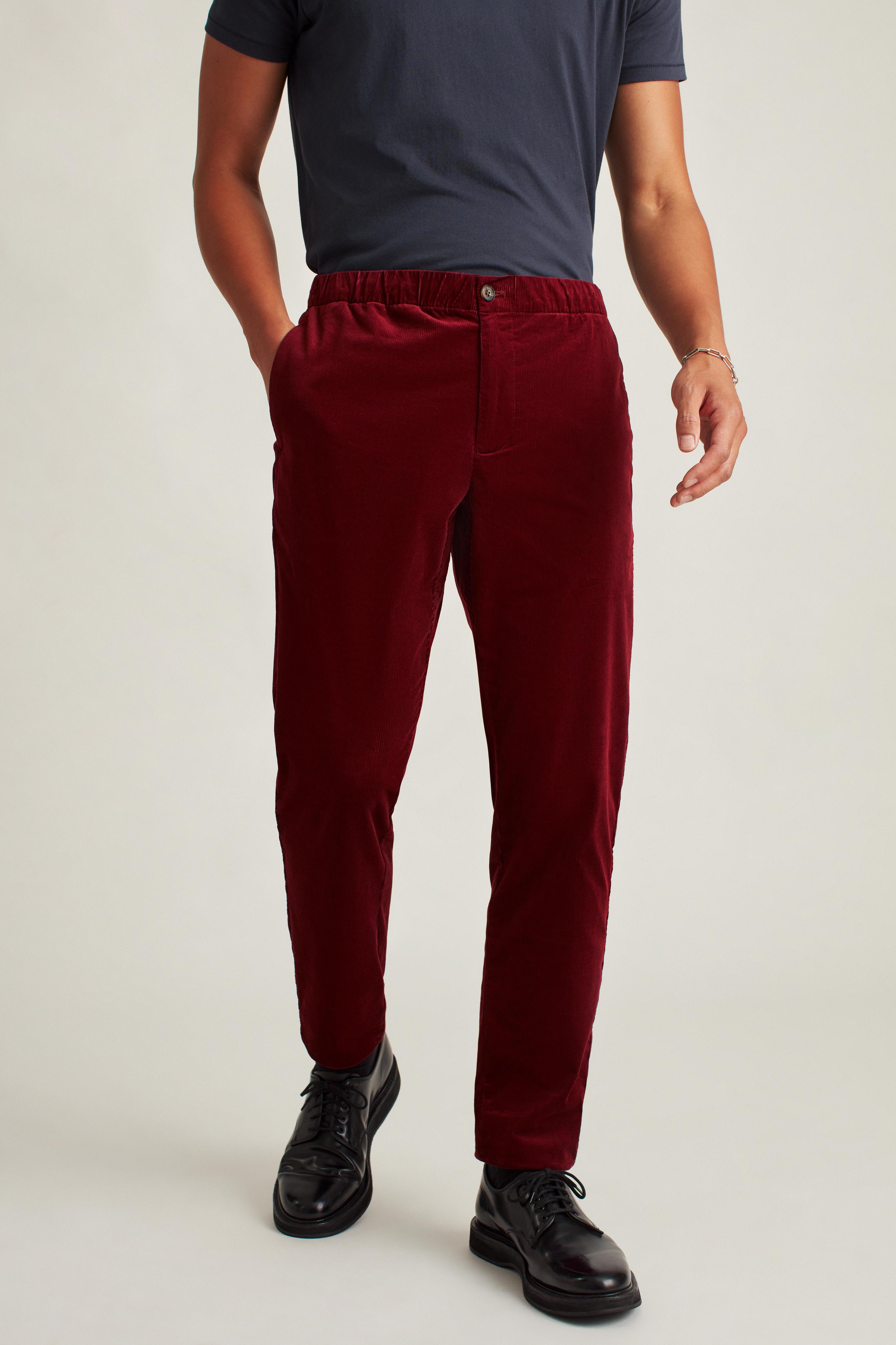 Corduroy Drawstring Pants Product Image