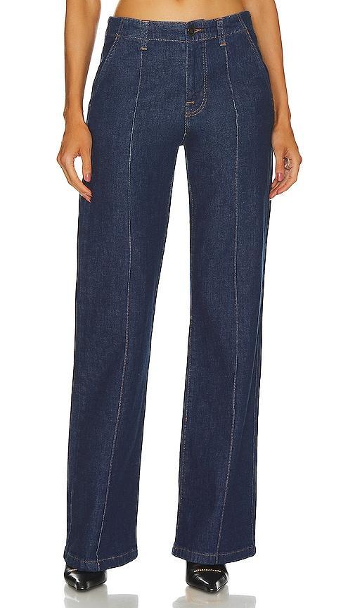 Ansel High-Rise Denim Flare Jeans Product Image