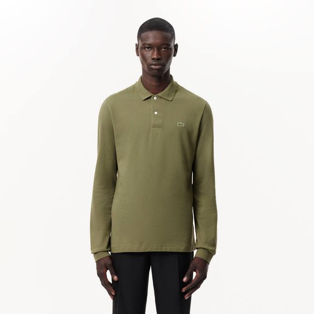 Classic Fit Long Sleeved L.12.12 Polo Shirt Product Image