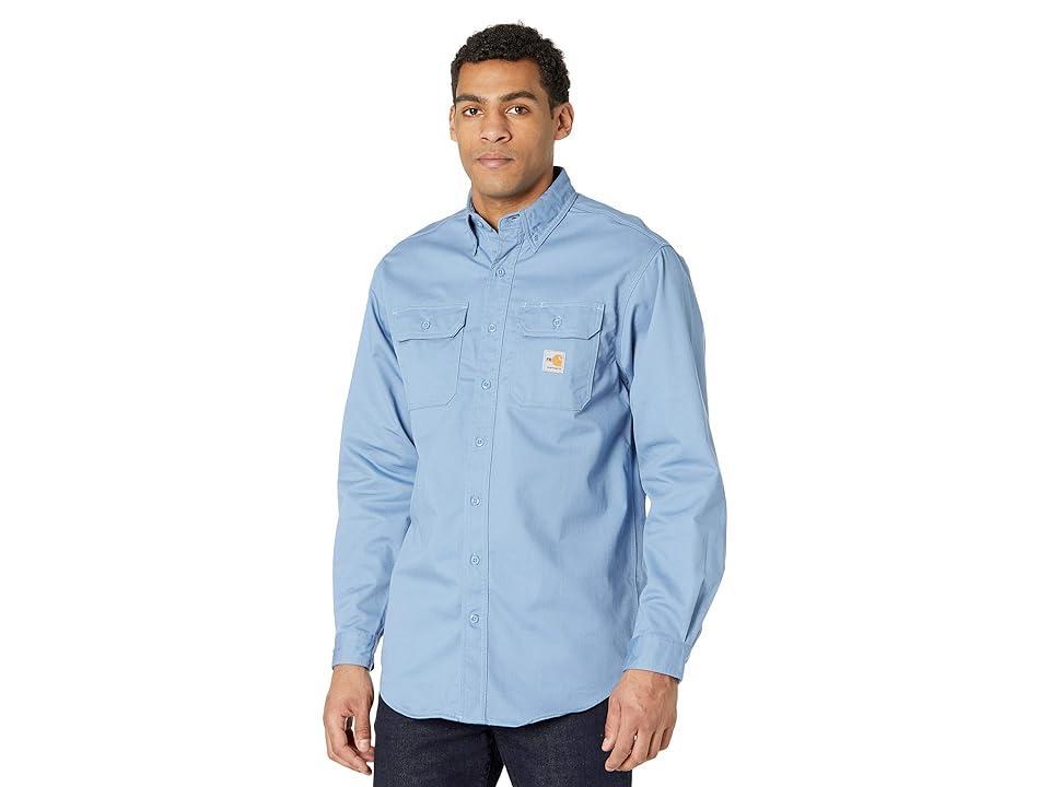 Carhartt Flame-Resistant (FR) Classic Twill Shirt (Medium ) Men's Short Sleeve Button Up Product Image