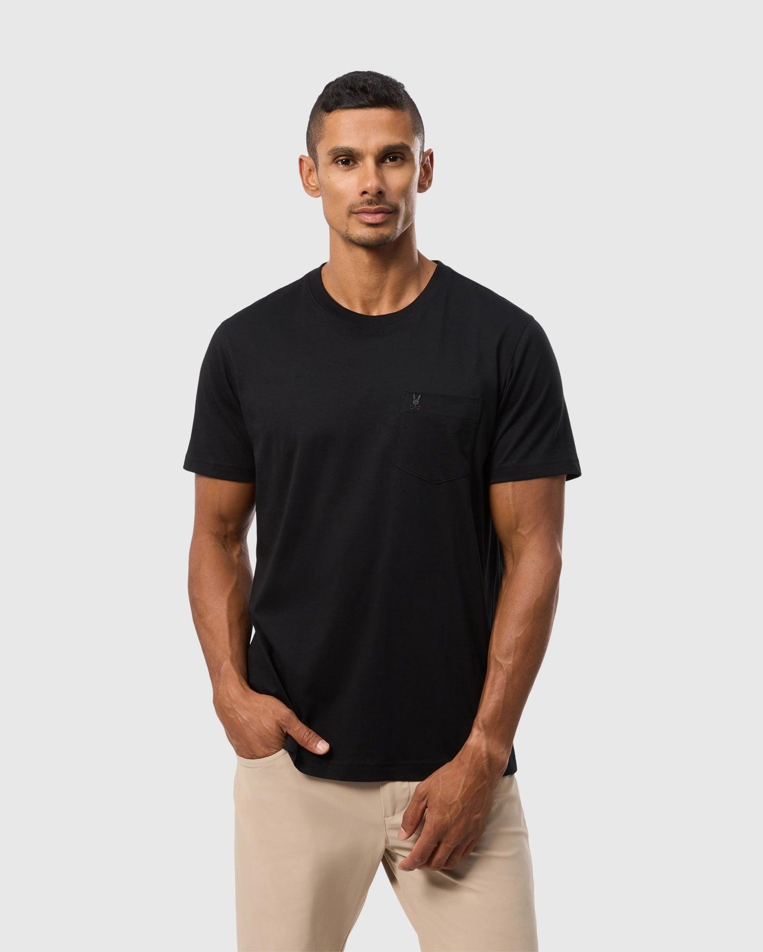 MENS JAMES PREMIUM CREW NECK TEE - B6U952D200 Product Image