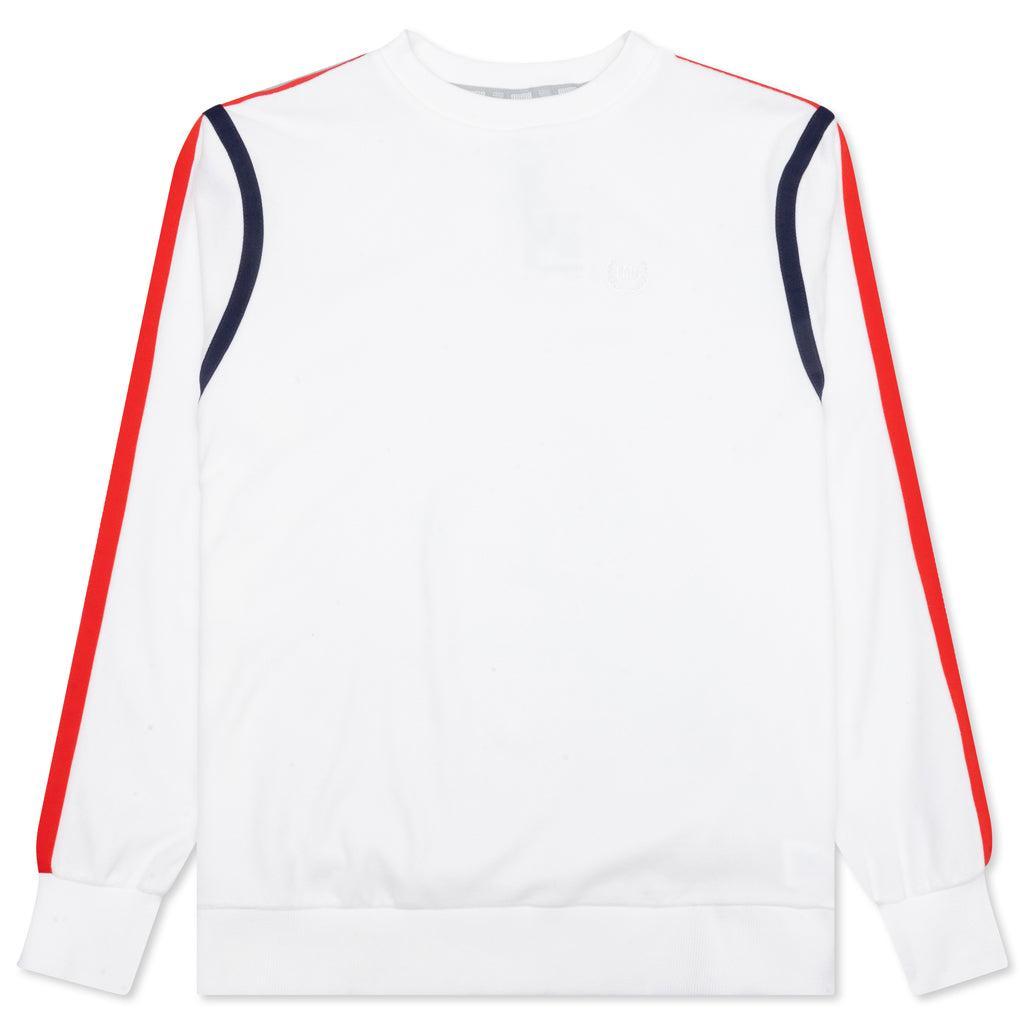 Puma x TMC LL Crew Neck Men’s Basketball Sweatshirt - White Male Product Image