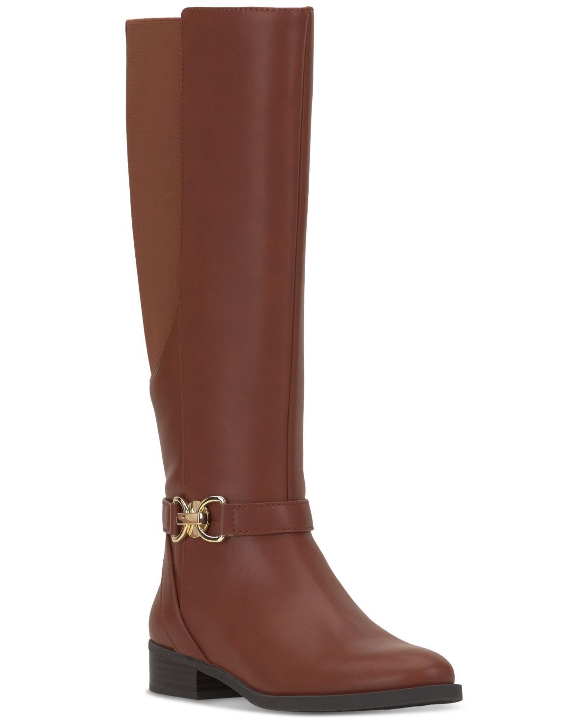 I.n.c. International Concepts Womens Faron Knee High Riding Boots, Created for Macys Product Image