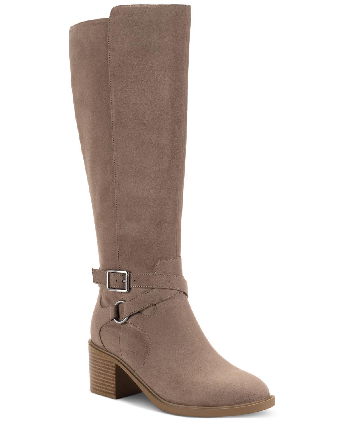 Style & Co Womens Uticaa Belt Heel Boots, Created for Macys Product Image