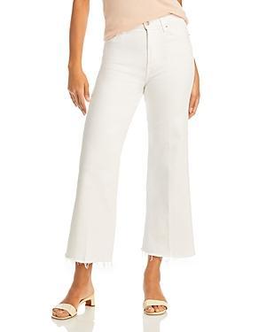 Womens Jo Cropped Wide-Leg Jeans Product Image