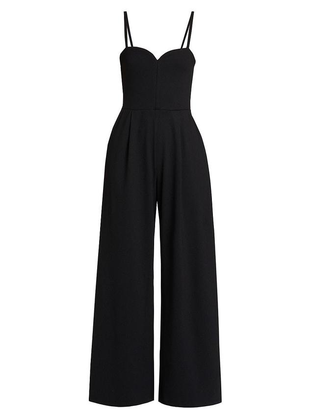 Womens Sweetheart Wide-Leg Jumpsuit Product Image